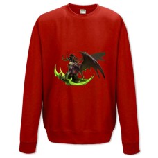 Sweatshort with Print World Of Warcraft Illidan Stormrage Hero - XS  red