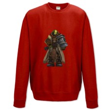 Sweatshort with Print World Of Warcraft Warrior - XS  red