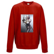 Sweatshort with Print The Witcher Ciri - XS  red