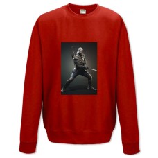 Sweatshort with Print The Witcher Geralt Of Rivia Hero Print - XS  red
