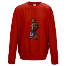 Sweatshort with Print The Witcher Triss Merigold Hero - XS  red