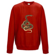 Sweatshort with Print Yellow Snake Jigsaw - XS  red