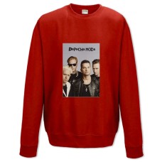 Sweatshort with Print Depeshe Mode - XS  red