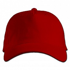 Кепка з принтом - червона