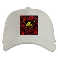 Baseball cap with Print Aerosmith 2 - white
