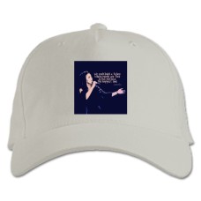 Бейсболка с принтом Джамала 2 - белая