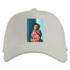 Бейсболка с принтом Джерри Хейл 2 - белая