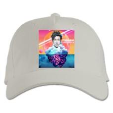 Бейсболка с принтом Пианобой - белая