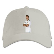 Baseball cap with Print Cristiano Ronaldo - white