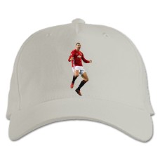 Baseball cap with Print Zlatan Ibrahimovic - white