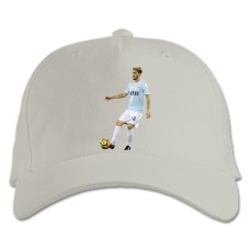 Бейсболка с принтом Льюис Альберто - белая