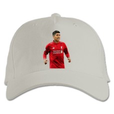 Baseball cap with Print Roberto Firmino - white