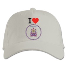 Бейсболка с принтом Кирвоград - белая