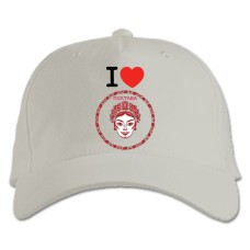 Бейсболка с принтом Полтава - белая