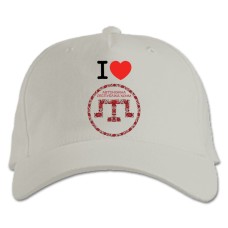Baseball cap with Print Crimea - white