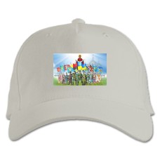 Baseball cap with Print Warriors Regions Of Ukraine - white