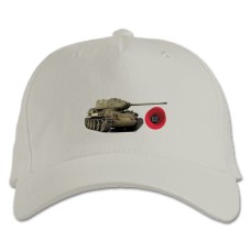 Baseball cap with Print Victory Day 1939-1945 Tank T 34-85 - white