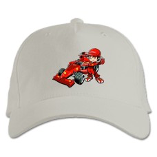 Baseball cap with Print Day Motorist Driver - white