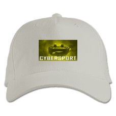 Baseball cap with Print Esports Gamepad And Hand - white
