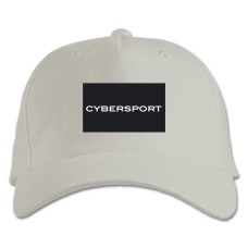 Baseball cap with Print Cybersport - white