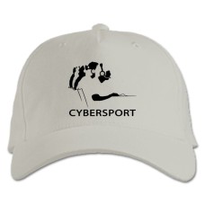 Baseball cap with Print Esports Players - white