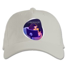 Baseball cap with Print Esports Players 2 - white