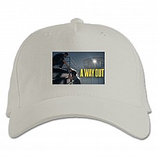 Baseball cap with Print A Way Out Of The Game Episode 4 - white