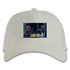 Baseball cap with Print A Way Out Of The Game Episode 5 - white