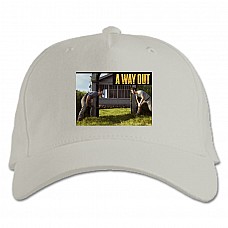 Baseball cap with Print A Way Out Of The Game Episode 6 - white