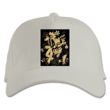 Baseball cap with Print Bandy Heroes Of The Game - white