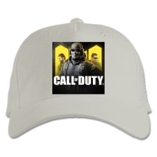 Baseball cap with Print Call Of Duty Saver - white