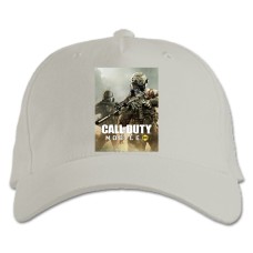 Baseball cap with Print Call Of Duty Mobile M - white