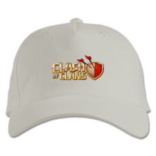Baseball cap with Print Slash Of Slans Logo - white
