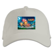 Baseball cap with Print Slash Of Slans Saver 2 - white