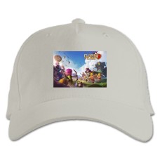 Baseball cap with Print Slash Of Slans Saver 3 - white