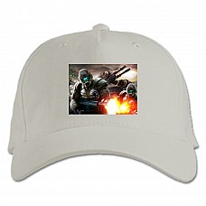 Baseball cap with Print Tiberium Wars - white