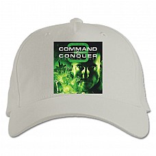 Baseball cap with Print Tiberium Wars Soldier - white