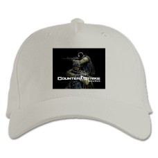 Baseball cap with Print Counter Strike Source - white