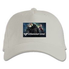 Baseball cap with Print Three Heroes - white