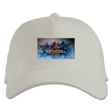 Baseball cap with Print Cross Fire Legends - white