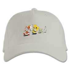 Baseball cap with Print Cuphead Pacing Play - white