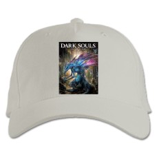 Baseball cap with Print The Age Of Fire - white