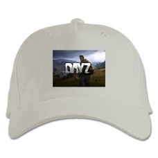 Baseball cap with Print Dayz With A Gun - white