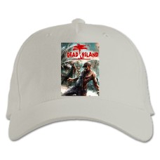 Baseball cap with Print Dead Island Zombie City - white