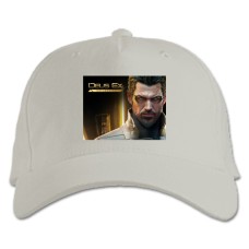 Baseball cap with Print Deus Ex Collection - white
