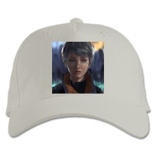 Baseball cap with Print Detroit Become Human Heroine Of The Game - white