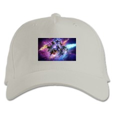 Baseball cap with Print Devil May Cry Weapons - white