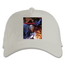 Baseball cap with Print Devil May Cry 4 - white