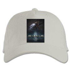 Baseball cap with Print Diablo 3 Reaper Of Souls - white