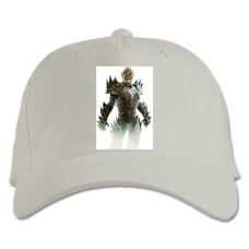 Baseball cap with Print Ego Draconis - white